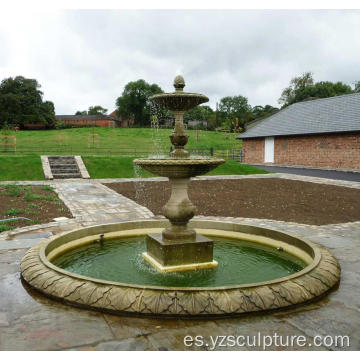 Caliente venta de decoración jardín fuente de agua de mármol para la venta